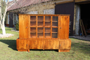 Bücherschrank Antik Möbel - Nussbaum 1