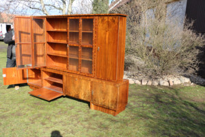 Bücherschrank Antik Möbel - Nussbaum 8