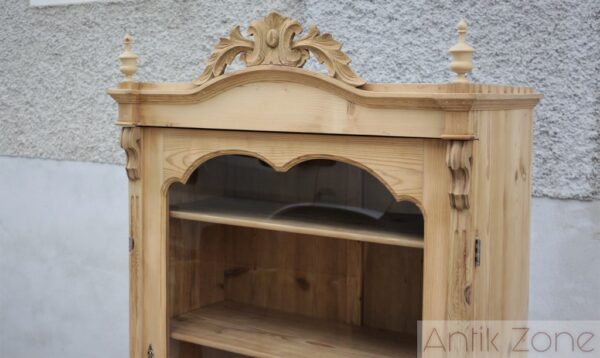 Antike Vitrine | Vitrinenschrank – Bild 2