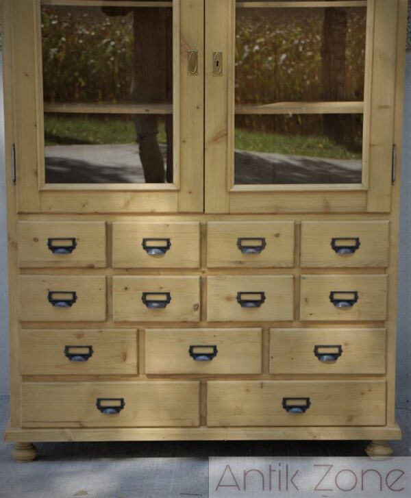 Apothekerschrank Antik – Bild 6