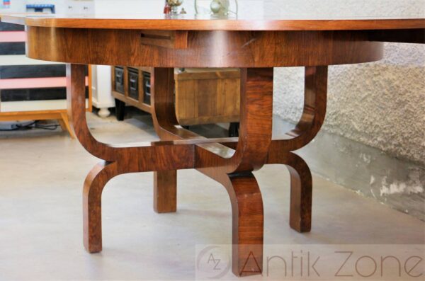 Art Deco Esstisch mit 4 Stühlen | ausziehbar – Bild 9