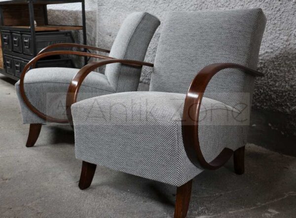 Art Déco Sessel | Jindřich Halabala – Bild 5