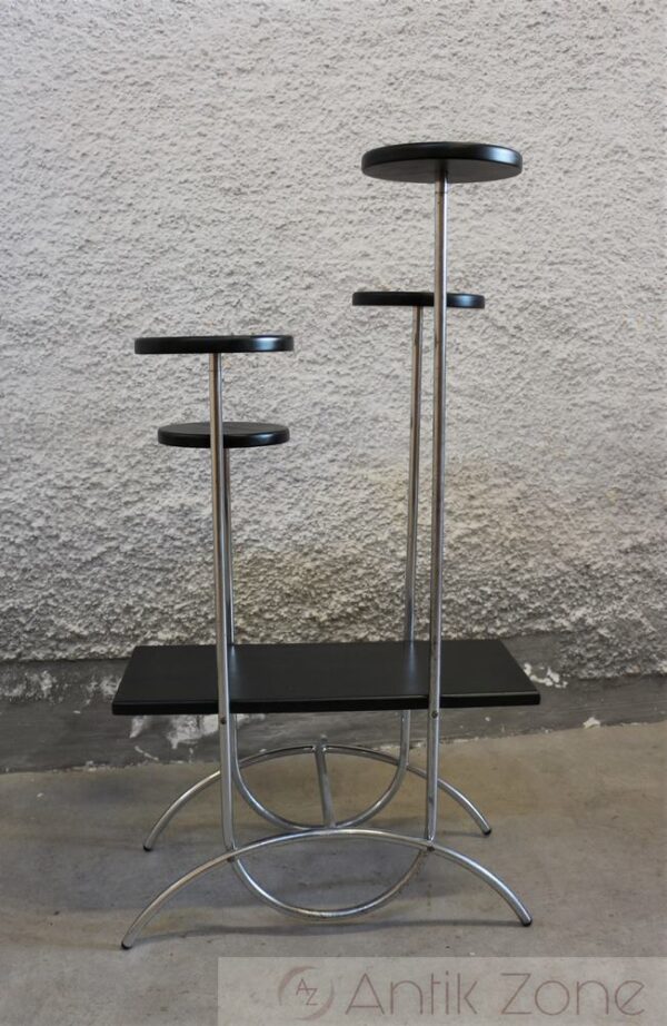 Verchromter Blumentisch – Bild 2