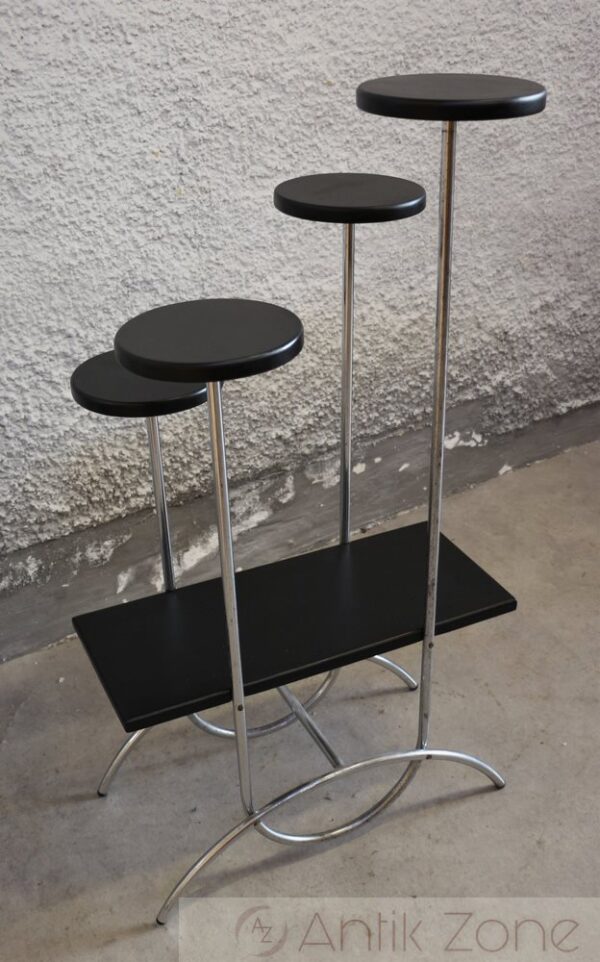 Verchromter Blumentisch – Bild 3
