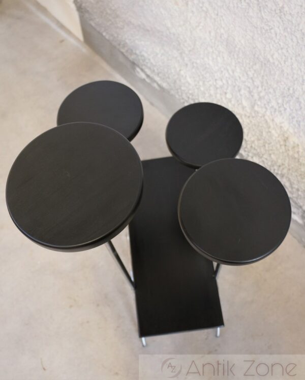 Verchromter Blumentisch – Bild 4