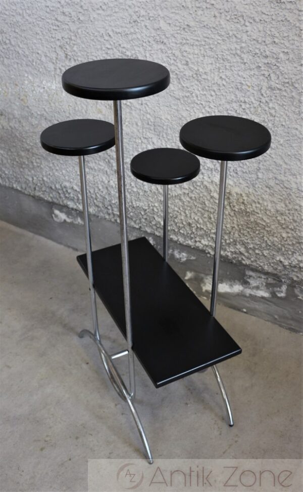 Verchromter Blumentisch – Bild 6