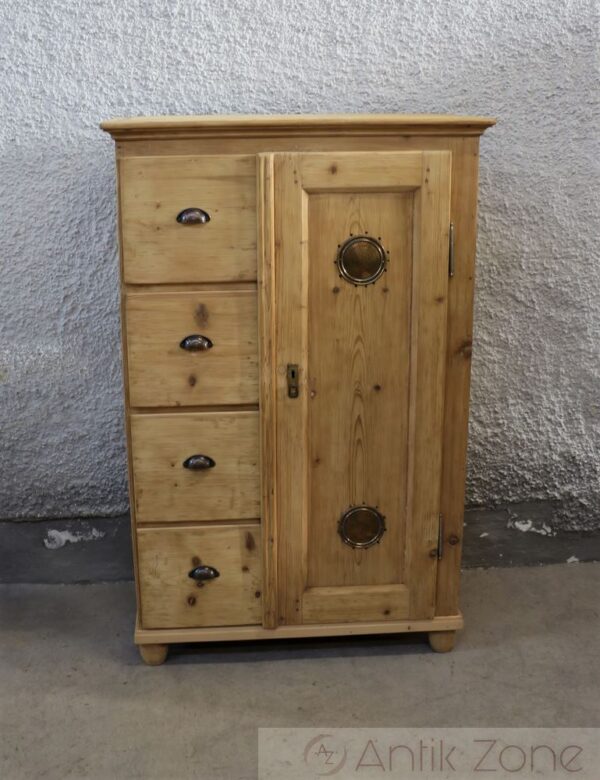 Brotschrank 4 Schubladen | Weichholzmöbel – Bild 3