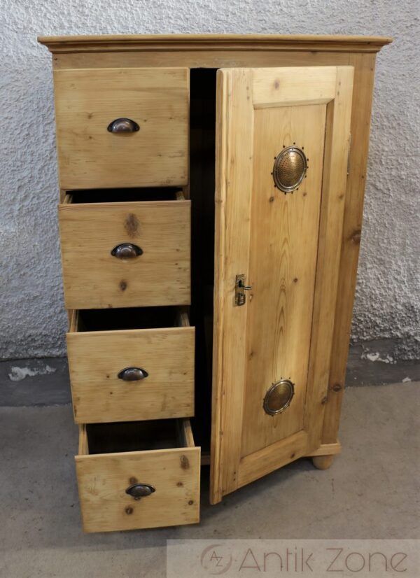 Brotschrank 4 Schubladen | Weichholzmöbel – Bild 6