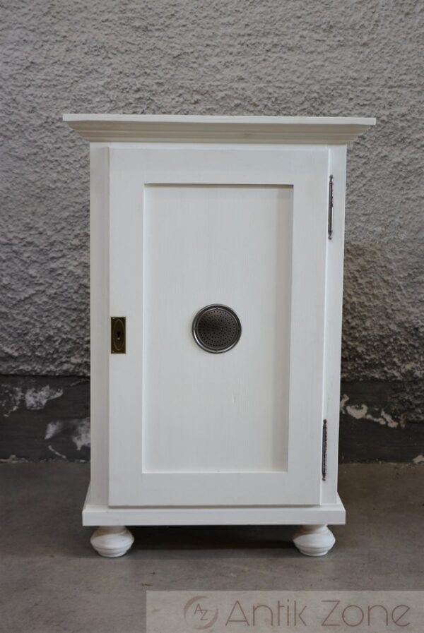 Brotschrank weiss | Massivholz – Bild 6