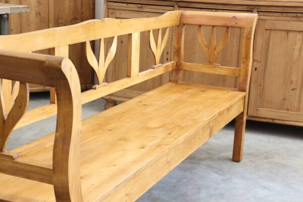 Holzbank Antik | Landhausmöbel – Bild 6