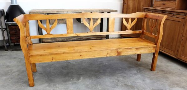 Holzbank Antik | Landhausmöbel – Bild 5
