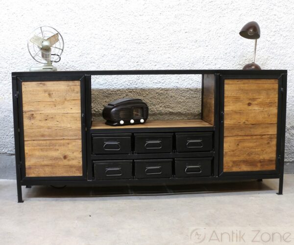 Industrial TV Kommode – Bild 2