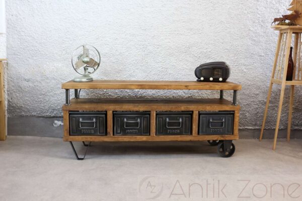 Industrial TV Tisch | Vintage Möbel