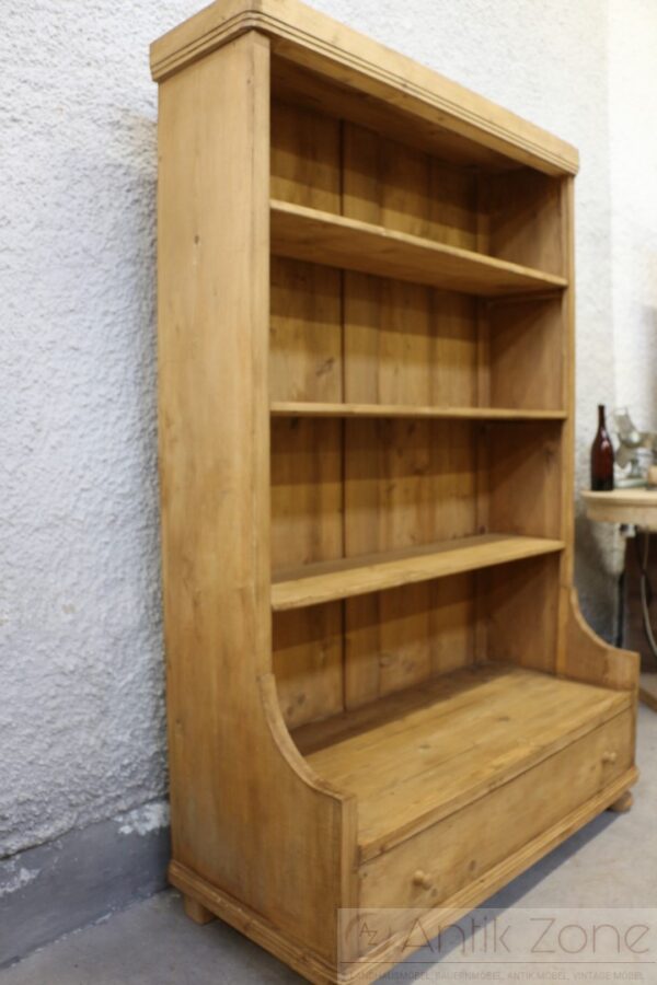 Naturholz Bücherschrank – Bild 3