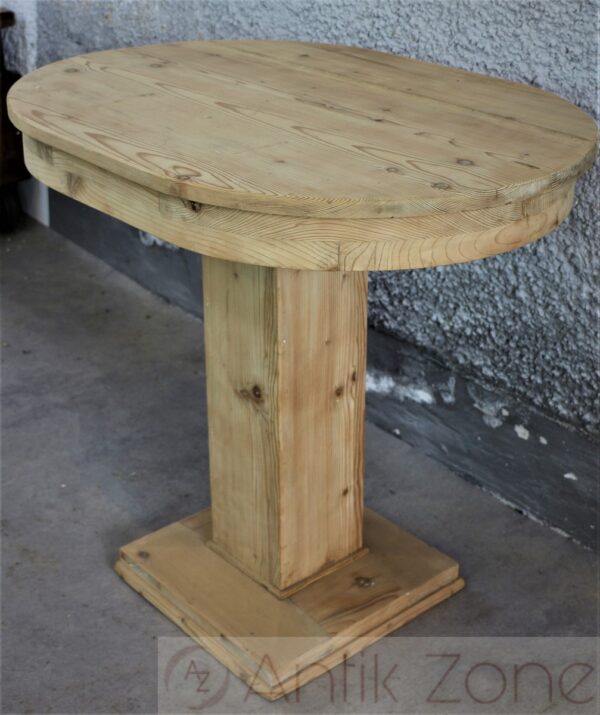 Ovaler Tisch | Bauerntisch | Beistelltisch – Bild 3