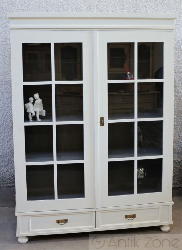 Vitrinenschrank weiß – Bild 11