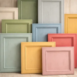 Farb- und Oberflächenmuster auf Massivholz